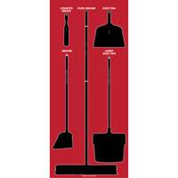 Ultra Aluma-Lite Dry Shadow Board (English Only) NTL Industrial