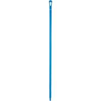 Ultra Hygiene Handle, Broom/Scraper/Squeegee, Blue, Ergonomic, 59" L NTL Industrial