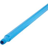 Ultra Hygiene Handle, Broom/Scraper/Squeegee, Blue, Ergonomic, 59" L NTL Industrial