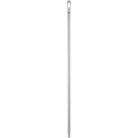 Ultra Hygiene Handle, Broom/Scraper/Squeegee, White, Ergonomic, 59" L NTL Industrial