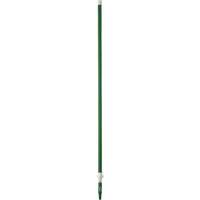 Manche de brosse pour plateforme, Brosse/Support &agrave; tampon, Vert, T&eacute;lescopique, 62"-113" lo NTL Industrial