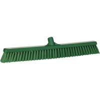Balai-brosse &agrave; soies combin&eacute;es, Crins Cors&eacute;/Fin, 24", Polyester, Vert NTL Industrial