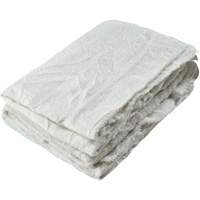 Recycled Material Wiping Rags, Terrycloth, White, 20 lbs. JL229 | NTL Industrial