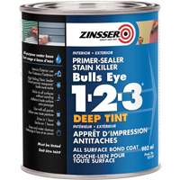 Bulls Eye 1-2-3&reg; Deep Tint Primer, 902 ml, Can, White NTL Industrial