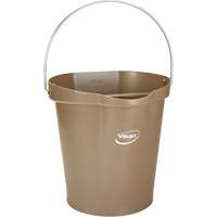 Food Hygiene Bucket, Brown, 3 US gal. NTL Industrial