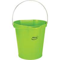 Food Hygiene Bucket, Lime, 3 US gal. NTL Industrial