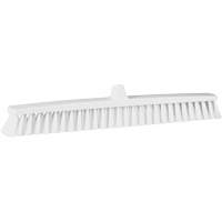 ColorCore Push Broom, Fine Bristles, 24", Polypropylene, White JM131 | NTL Industrial