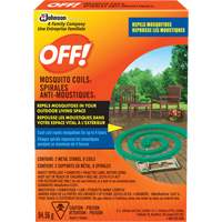 OFF! Mosquito Repellent Coils, DEET Free, Coil, 84.56 g JM284 | NTL Industrial