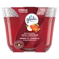Glade&reg; 3-Wick Candle, Apple Cinnamon NTL Industrial