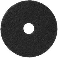 Tampons de d&eacute;capage pour planchers, 12", D&eacute;capant, Noir NTL Industrial