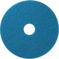 Tampons de nettoyage pour planchers, 12", Nettoyage/&agrave; r&eacute;curer, Bleu NTL Industrial