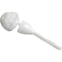 Cleaning Swab with Cup, 14-1/2" L, Acrylic Bristles, White NTL Industrial