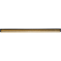 Window Squeegee Channel and Rubber, 12", Rubber, Brass Frame NTL Industrial