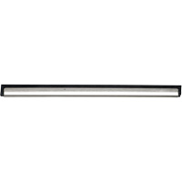 Window Squeegee Channel and Rubber, 18", Rubber, Stainless Steel Frame NTL Industrial
