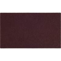 Natural Blend Pad, 14" x 20", Scrubbing, Maroon NTL Industrial