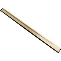 Window Squeegee Blade, 14", Rubber, Brass Frame NTL Industrial
