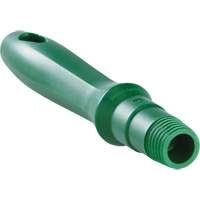 Mini manche, Brosse/Support &agrave; tampon/Grattoir/Raclette, Vert, Standard, 6-1/4" lo NTL Industrial