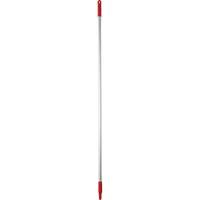 Basic Handle, Broom/Scraper/Squeegee, Red, Standard, 57" L JO878 | NTL Industrial