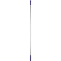 Basic Handle, Broom/Scraper/Squeegee, Purple, Standard, 57" L NTL Industrial