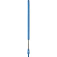 Handle, Broom/Brush/Pad Holder/Scraper/Squeegee, Blue, Standard, 40" L JO893 | NTL Industrial