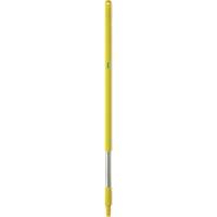 Handle, Broom/Brush/Pad Holder/Scraper/Squeegee, Yellow, Standard, 40" L JO896 | NTL Industrial