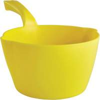 Round Bowl Scoop, Plastic, Yellow, 64 oz. JO959 | NTL Industrial