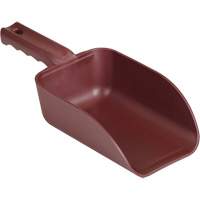 Metal Detectable Hand Scoop, Plastic, Red, 32 oz. NTL Industrial