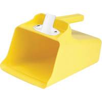 Mega Dipper Scoop, Plastic, Yellow, 128 oz. JO978 | NTL Industrial