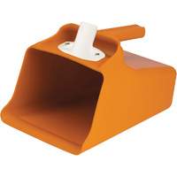 Mega Dipper Scoop, Plastic, Orange, 128 oz. JO979 | NTL Industrial
