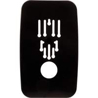 Plaque murale de rechange universelle pour distributeur de savon NTL Industrial