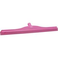 Double Blade Ultra Hygiene Floor Squeegee, 24", Pink NTL Industrial