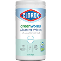 GreenWorks Cleaning Wipes, 75 Wipes NTL Industrial