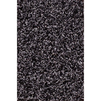 Tundra Indoor/Outdoor Matting, Latex/Polypropylene, Scraper Type, Tufted Cut Pile Pattern, 3-1/2' x 6', Charcoal NTL Industrial