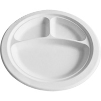 Compostable Plates with Compartments JP912 | NTL Industrial