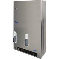 Distributeur de produits d'hygi&egrave;ne f&eacute;minine gratuits &agrave; bouton pression NTL Industrial