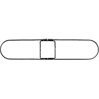 Cadre pour vadrouille &agrave; &eacute;pousseter Clipper, 36", M&eacute;tal NTL Industrial