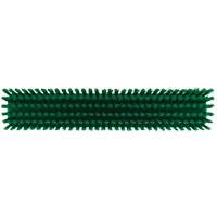 Push Broom Head, Fine/Stiff Bristles, 16-1/2", Polyester/Polypropylene, Green NTL Industrial