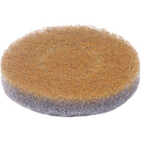 Diamond Twister Floor Pad, Polish, Yellow NTL Industrial