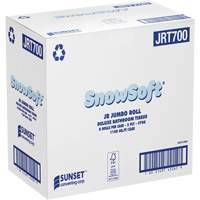 Papier hygi&eacute;nique de luxe Snowsoft, Rouleau G&eacute;ant, 2 Pli, Blanc NTL Industrial