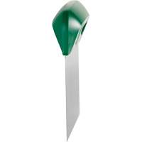 Flexible Stainless Steel Dough Cutter/Scraper, Green, 4-1/2" W x 5-3/4" L NTL Industrial