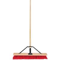 Balai-brosse &agrave; manche renforc&eacute;, 24", Moyen, Soies PVC NTL Industrial