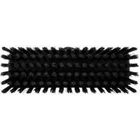 Compact Wall/Deck Broom, Stiff Bristles, 8-9/10", Polyester/Polypropylene, Black NTL Industrial
