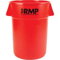 Bac &agrave; d&eacute;chets, Poly&eacute;thyl&egrave;ne, 44 gal. US NTL Industrial