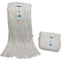 T&ecirc;te de vadrouille &eacute;troite &agrave; 4 plis, Rayonne, 32 oz, Style Coup&eacute; NTL Industrial