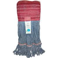 T&ecirc;te de vadrouille &agrave; bande large, Antimicrobien/Finition de plancher/Sp&eacute;cialis&eacute;, Coton/Rayonne/Synth&eacute;tique, Style Boucle NTL Industrial