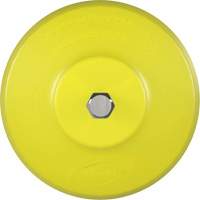 HyDrive Round Drill Brush, Extra Stiff Bristles, 3-1/10" Long, Yellow NTL Industrial