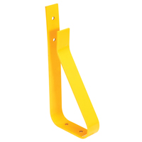 Poteau de garde-corps, Acier, 10-3/4" lo x 24" h, Jaune NTL Industrial