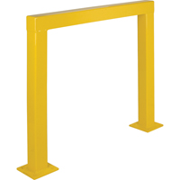 Barri&egrave;res de s&eacute;curit&eacute;, 4' la x 3,5' h, Jaune NTL Industrial