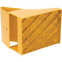 Ice Chocks, Steel, Yellow, 8" W x 10-1/2" D x 9-1/4" H KH964 | NTL Industrial