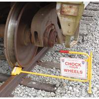 Flag Rail Chock KH985 | NTL Industrial
